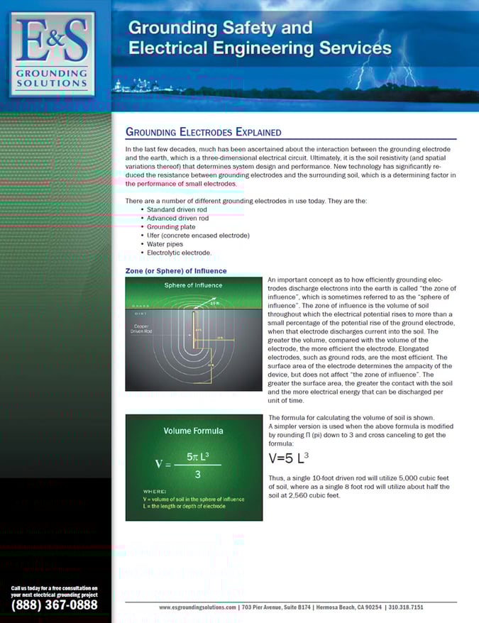 Grounding Electrodes Explained ES Grounding